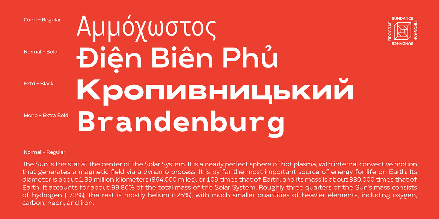 Matahari Sans Extended